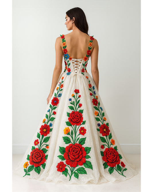 Vestido Tradicional Mexicano 9