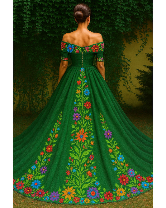 Vestido Tradicional Mexicano 16