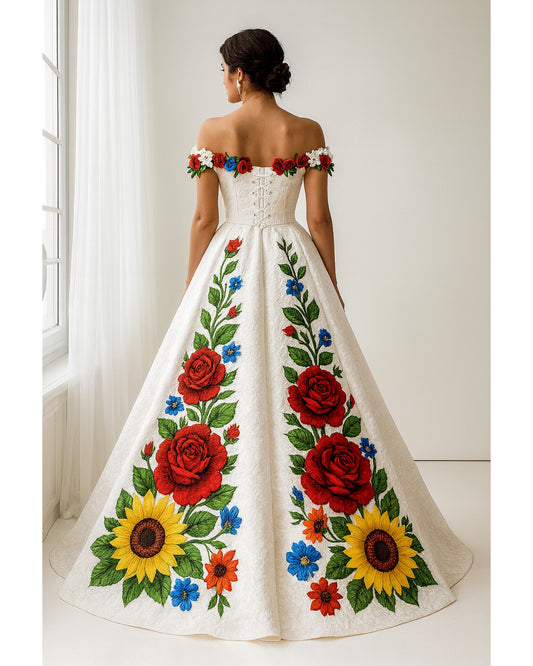Vestido Tradicional Mexicano 10
